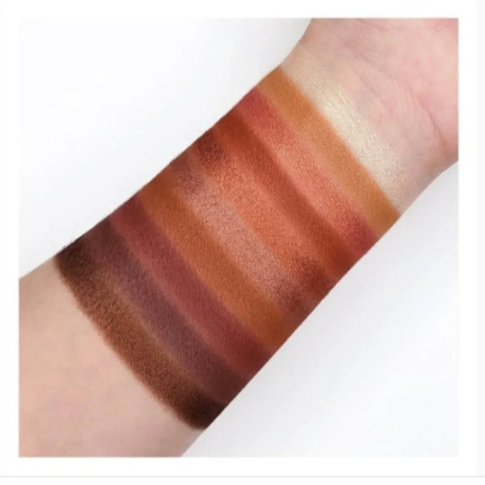 Crown Pro Eyeshadow Palette 10 Colors Fuego Collection/ Warm Tones- NIB